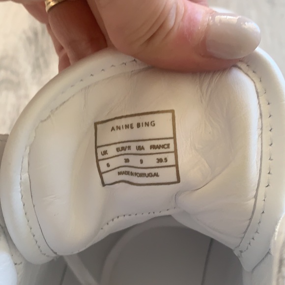 Last call-consigning this weekend Anine bing high tops size 9 - Picture 8 of 9